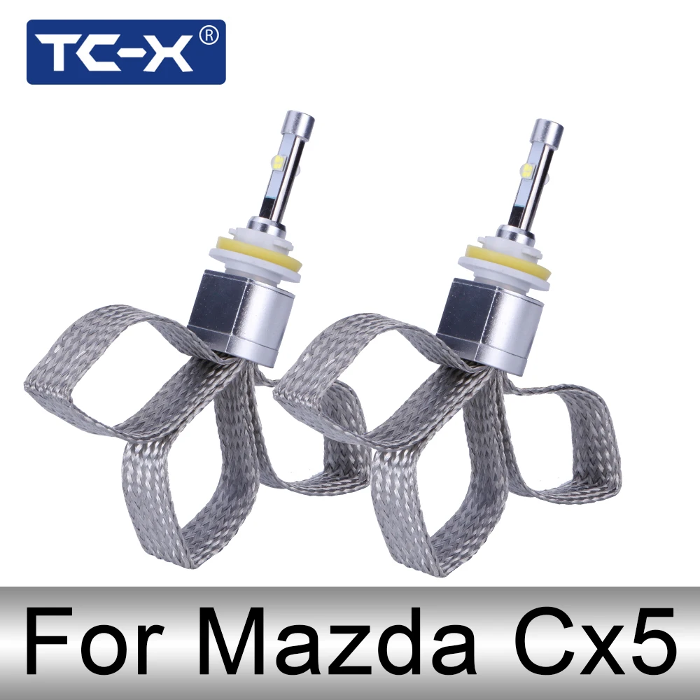 TC X H11 LED Headlight Bulbs For Mazda Cx5 Fog light H11 LED Low Beam
