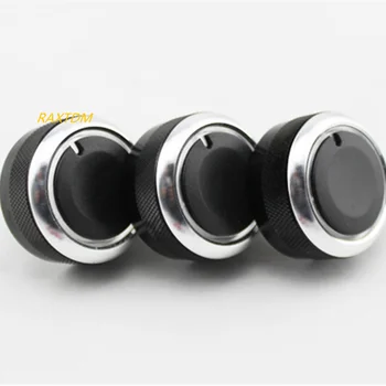

Refitting A/C air condition panel control knobs car stickers Fit For Mazda 3 M3 2004-2009