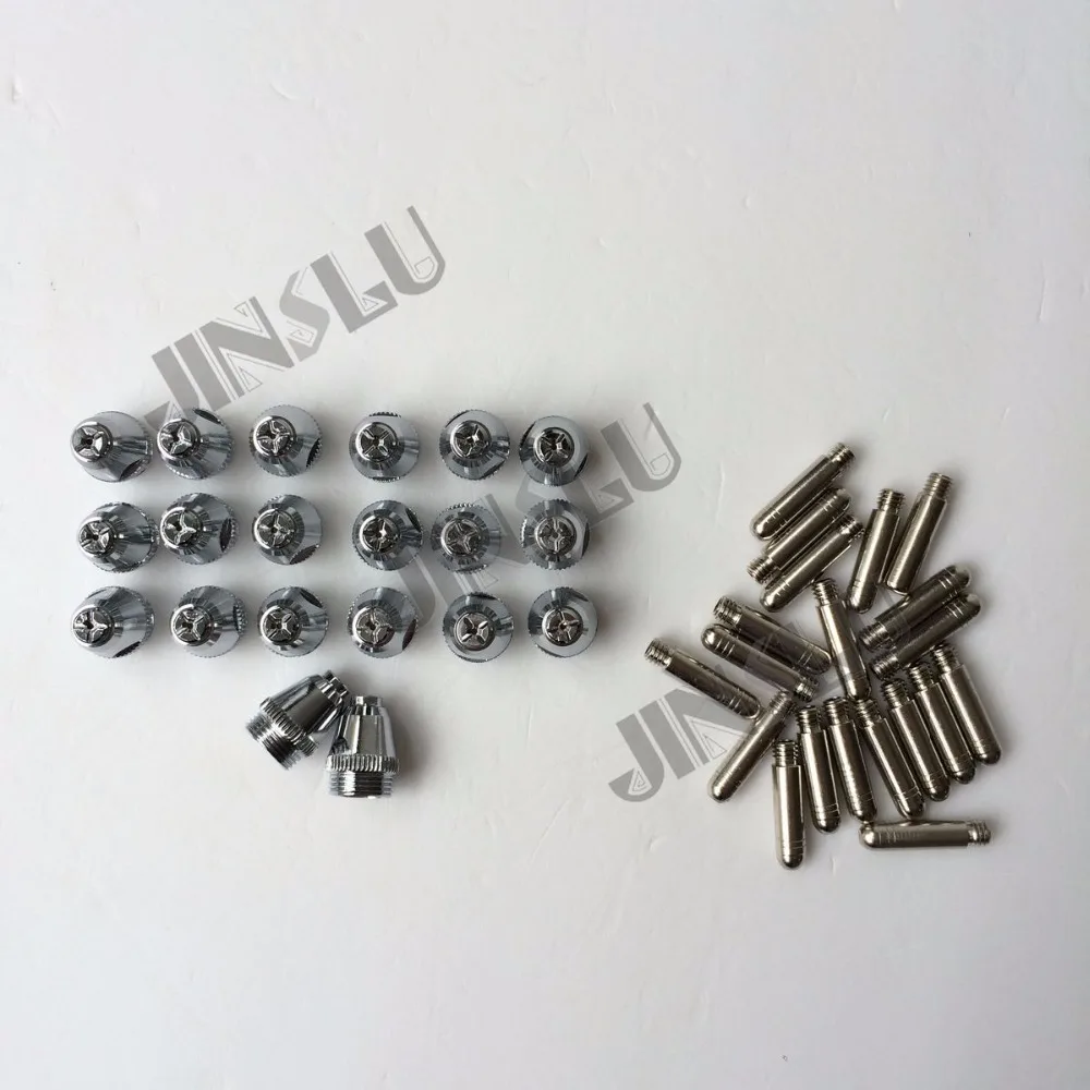 

Free Shipping Air Plasma Cutting Torch SG55 AG60 Electrode 20CPCS & Tip 20PCS