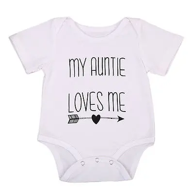 spesifikasi Saya Bibi Cinta Saya Bayi Laki laki Perempuan Bodysuit Jumpsuit Katun Lengan Pendek Musim Panas Pakaian Pakaian Harga Saya Bibi Cinta Saya Bayi Laki laki Perempuan Bodysuit Jumpsuit Katun Lengan Pendek Musim Panas Pakaian Pakaian