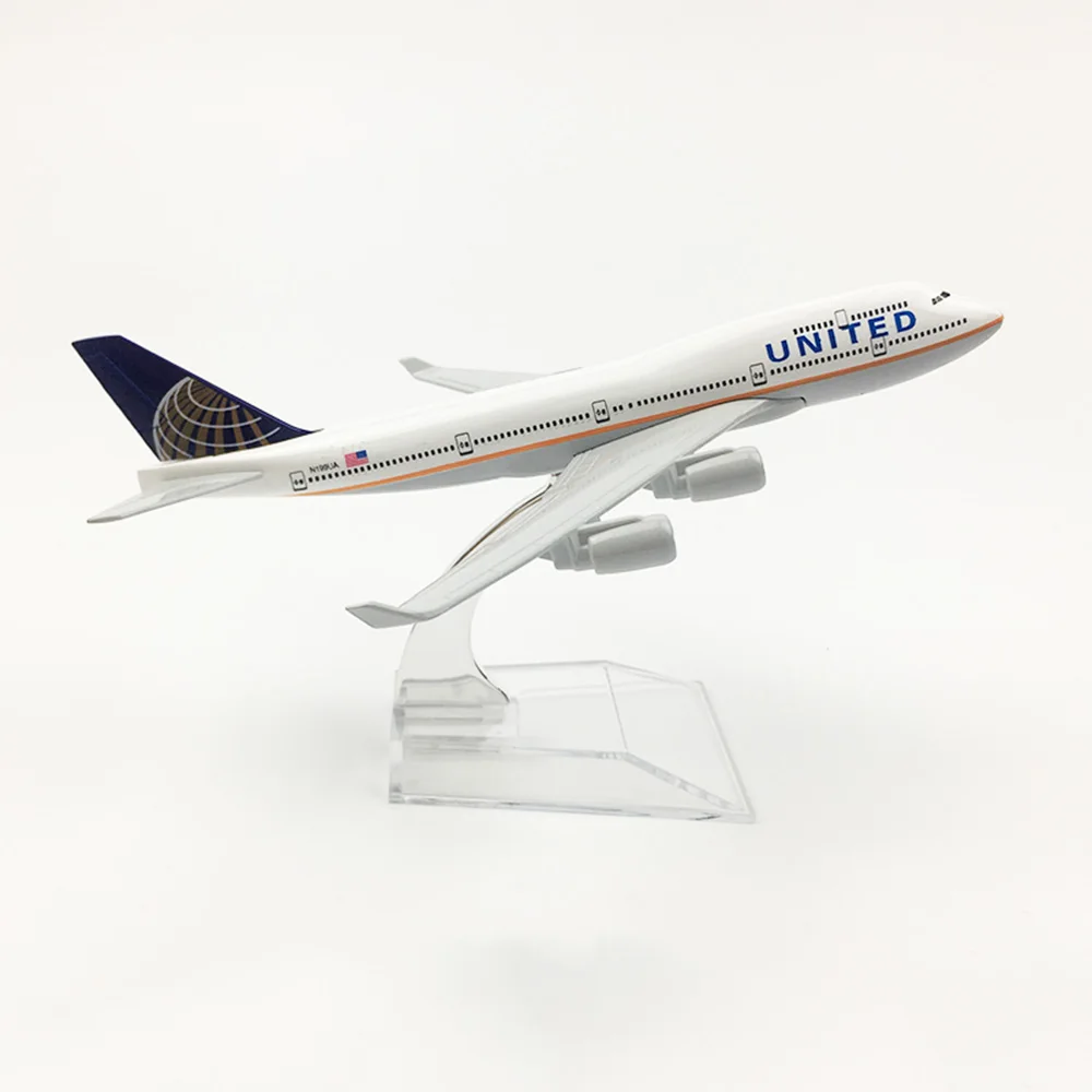 1/400 весы для летательных аппаратов Boeing 747 юнитей 16 см из сплава модель B747 детские