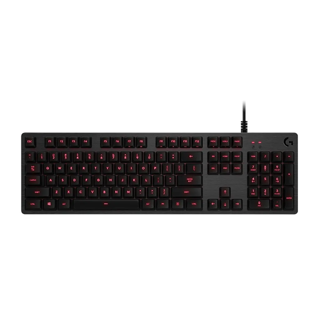 Игровая клавиатура lotech G413 с подсветкой, механическая клавиатура, алюминиевый сплав панель, игровые клавиатуры для настольных ПК 723#3