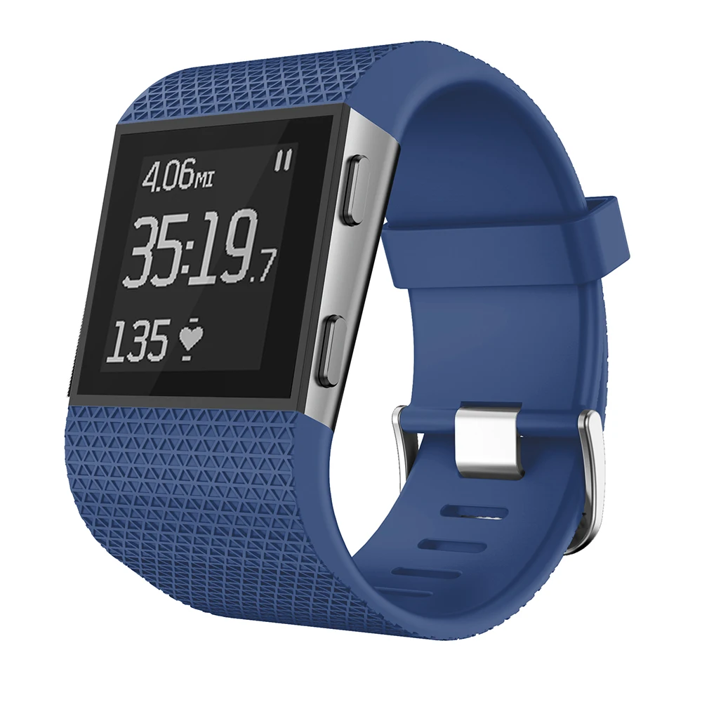 Умные аксессуары для Fitbit сменный спортивный силиконовый браслет ремешок