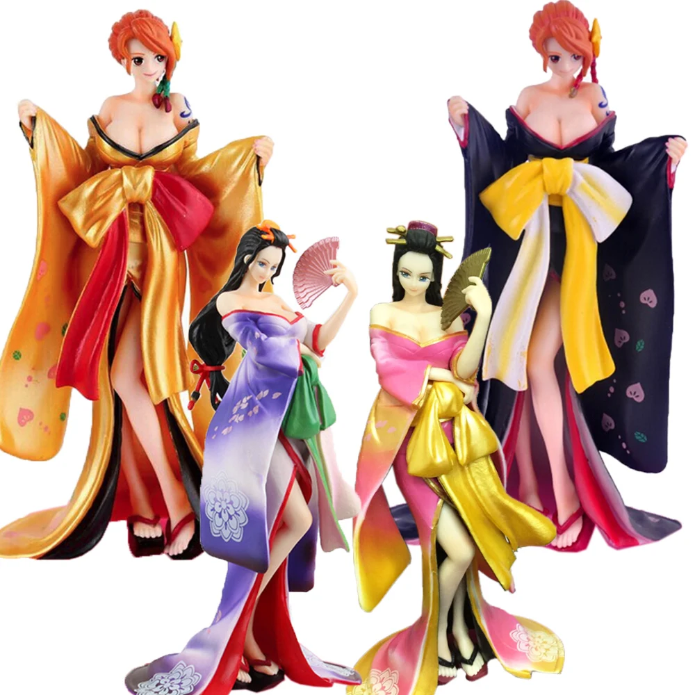19cm One piece Sexy lady Collection Model Figurine Nami and Robin