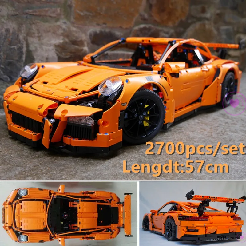 

New Technic Super racing car fit technic speed car model building kits blocks bricks toys boys birthday gift