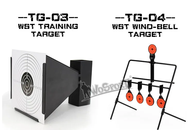 WoSporT 5-Plate Reset Стрельба Цель Тактический Металлический Стальной Рогатка BB пистолет страйкбол Пейнтбол Стрельба из лука охота открытый и