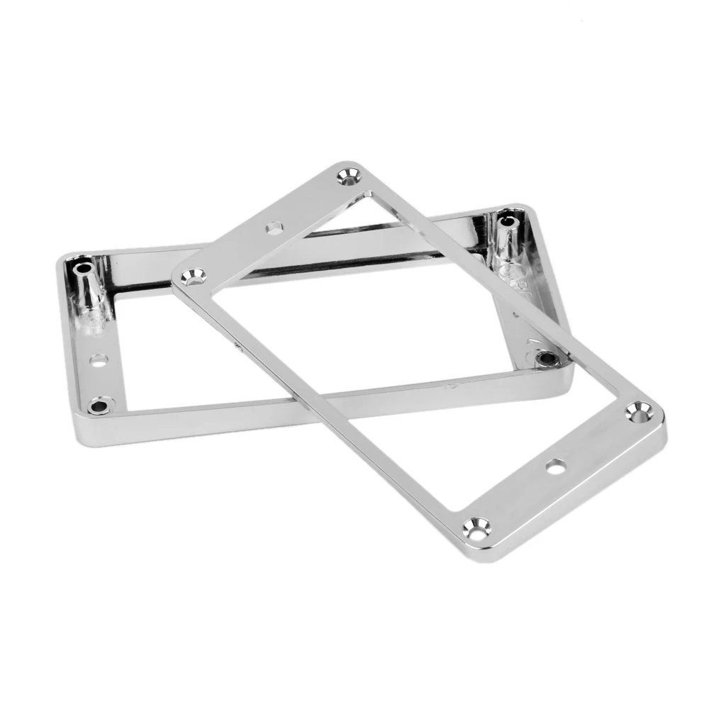 2pcs Humbucker Bridge/Neck Pickup Mounting Ring Frame for Electric Guitar Pickup Mounting Ring