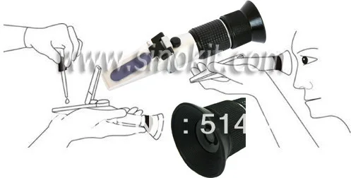 Оптовая продажа Рефрактометр стандарта Brix/Wine/Oe|refractometer|refractometer honeywine bottle accessory set |