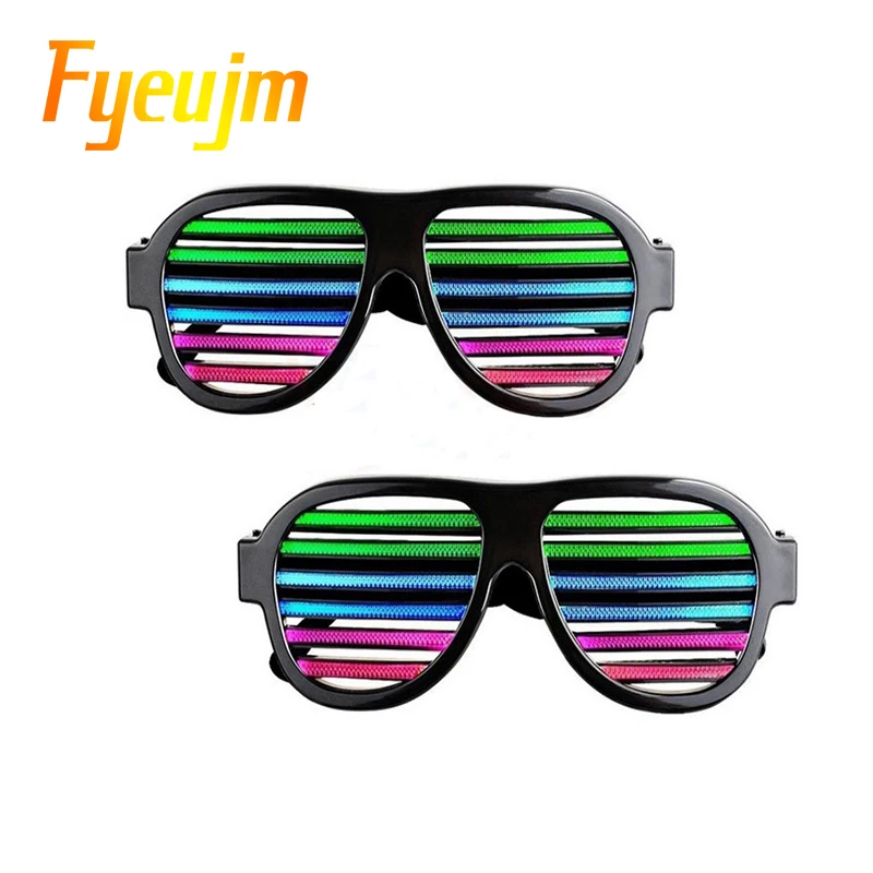 Flash glasses, LED fluorescent luminescent glasses, Halloween party