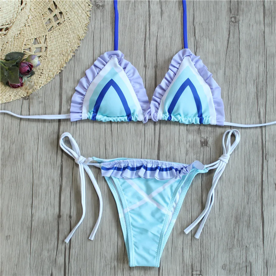 

Biquini Bandeau Sexy Pleated Bikinis Women Swimsuit Swimwear Female Brazilian Push Up Bikini Set 2018 Beach Wear Bathing Suit