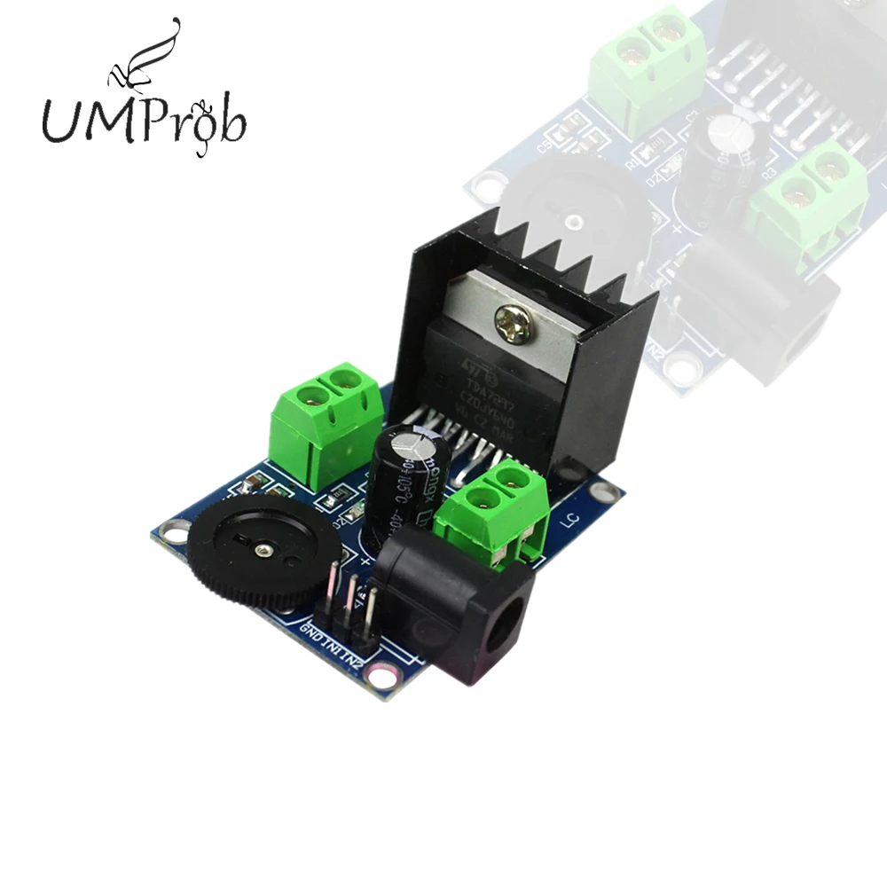 

DC 6-18V TDA7297 Power Amplifier Module Audio amplifier module Double Channel 10-50W