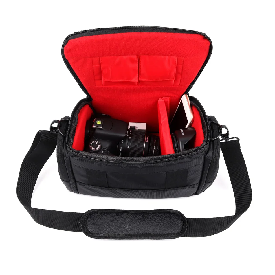 Камера сумка чехол для цифрового фотоаппарата Panasonic LUMIX DMC-GH5 GH4 GH3 GF7 GF6 GF5 GX8 GX85 FZ82 LZ35 FZ80 FZ50 FZ60 FZ70 FZ72 DSLR сумка через плечо сумка