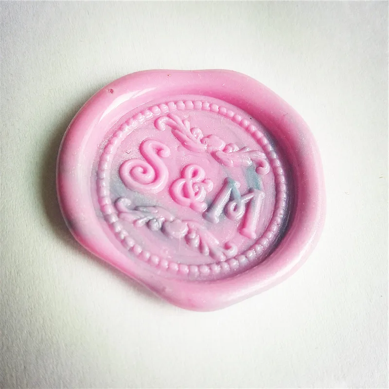 Personalized two letter wedding Initials Wax seal stamp/Custom monogram