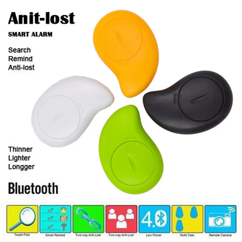 

Smart Bluetooth Anti-Lost Alarm Device GPS Locator Tracking for Pet Kids Wallet Key Child Outdoor Safety Tracer Tag Finder