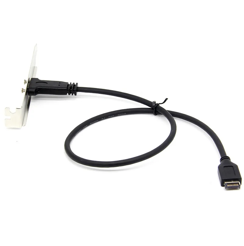 USB 3.1 Front Panel Header Type E To USB-C Type C Female Motherboard Expansion Line Connector Exten