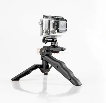 

3 in 1 Gopro accessories Gopro stabilizer Portable Folding Mini Camera Tripod Monopod Stands For Hero3+/3/2/1 Free shipping