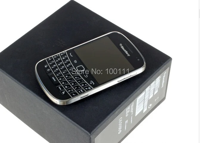 Bold 9900 разблокированный blackberry 9900 Сотовый телефон 5 Мп камера 8G rom QWERTY+ русская языковая клавиатура