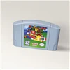 

Paper Super Marioed Series Games Kart World Party 1 2 3 Smashed Bros. For 64 Bit Game Cartridge USA Version NTSC Format