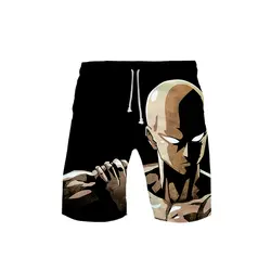 Мужские шорты One Punch Man seseas2 3 DBoard 2019 летние новые быстросохнущие пляжные шорты мужские короткие штаны в стиле хип-хоп пляжная одежда