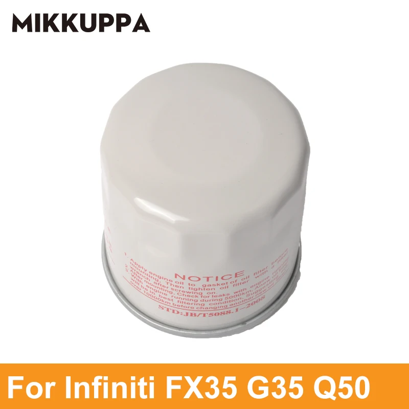 

Mikkuppa Car Parts Oil Filter For Infiniti Q50 Q60 Q70 QX60 QX50 Q70L OEM 15208-65F00 15208-65F0C 15208-65F0B 15208-65F1A