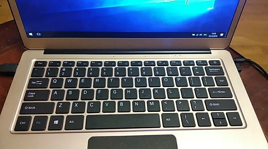 Клавиатура для ноутбука Jumper For EZBook 3 Pro LB10 английский черный без рамки|Клавиатуры| |