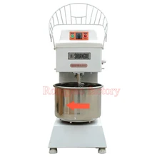 21L RY-HLS20B barril de aço inoxidável misturador de massa dupla velocidade da batedeira comercial elétrica 1100 w motor, 120-210 rpm