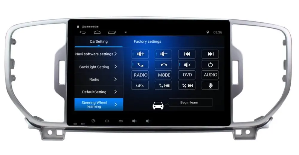 Clearance 9"2019 android 8.1 car DVD multimedia for Kia Sportage 2016-17-2019 stereo autoradio car stereo head units tape recorder gps pad 4