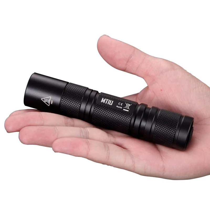 NITECORE MT1U с 18650 перезаряжаемой батареей+ зарядное устройство UM10 900 нм мВт Мощный УФ светодиодный фонарик