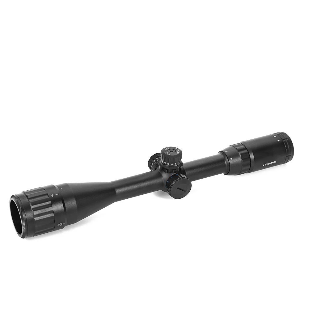 

Hunting Scope Tratical 4-16X40AOL Riflescope Locking Resetting Mil-dot RGB Illumination Reticle Sight Scope Collimator Sight