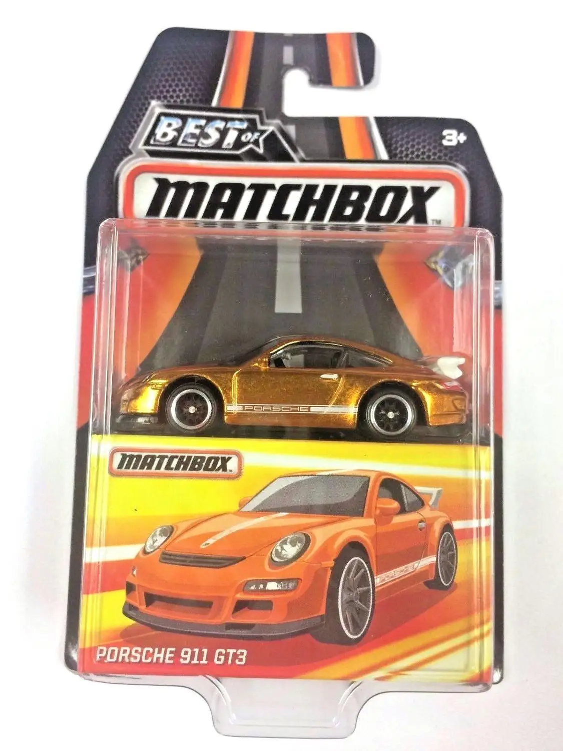 Matchbox автомобиль 1: 64 Спортивный Автомобиль PORSCHE 911 GT3 Коллекционная серия лучший из металла литой модельный автомобиль дети игрушки подарок