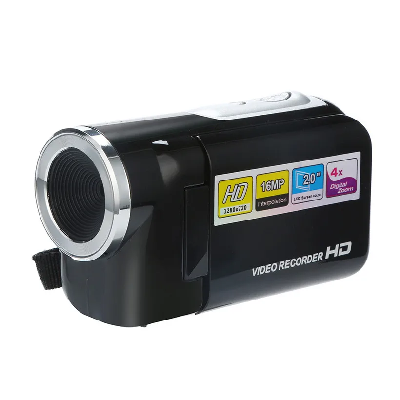 

Free Shipping 1080P HD Video Camera Camcorder 4x Digital Zoom Handheld Digital Cameras 80720