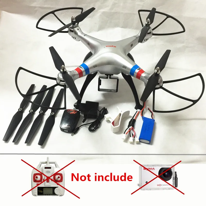Buy Cheap RC drone Syma X8G without camera and transmitter quadrocopter 6-Axis drones syma x8 Big Quadcopter RC Helicopter VS MJX X101