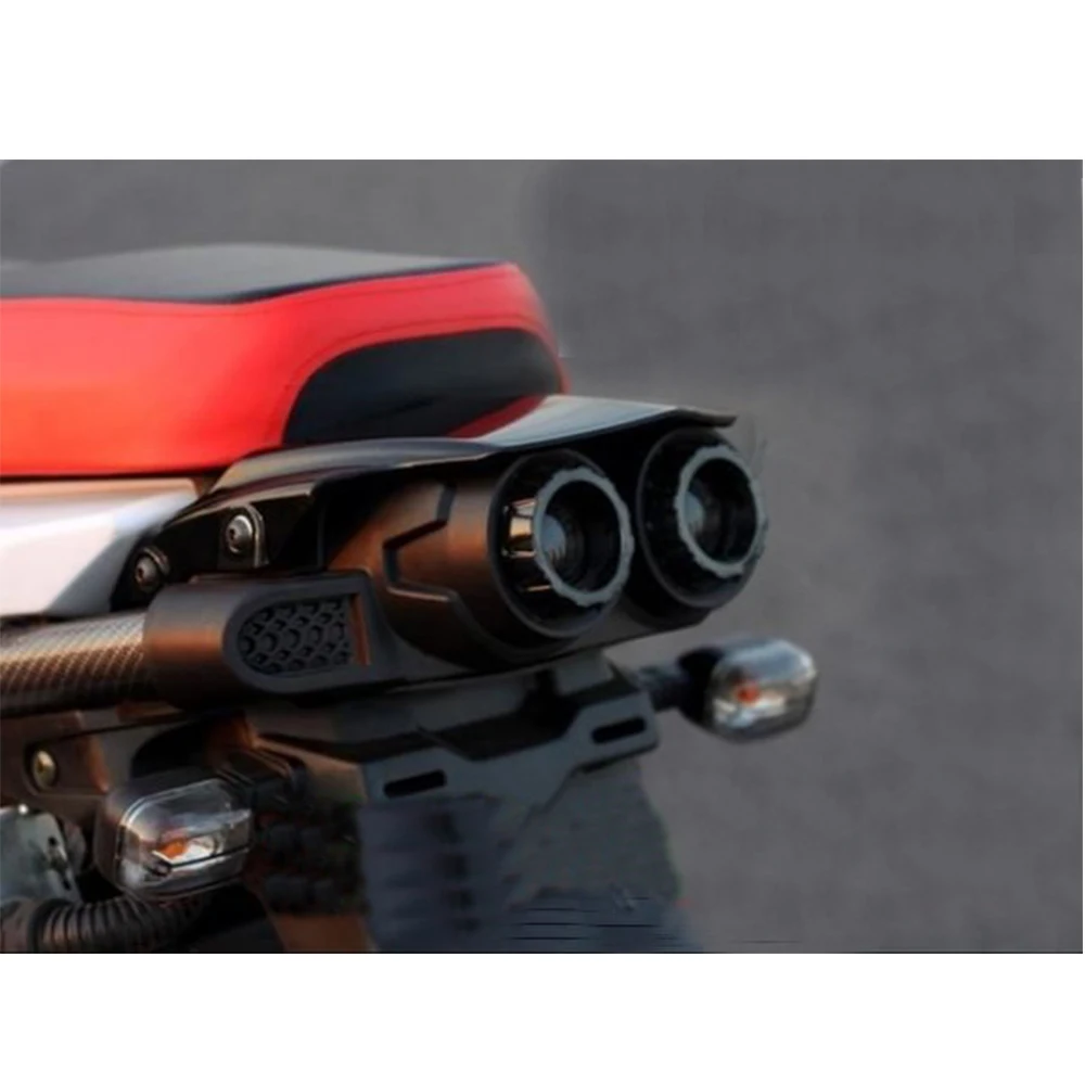 SMOK аксессуары для скутера мотоцикла из углеродного волокна задний Hugger Fender Mudflap