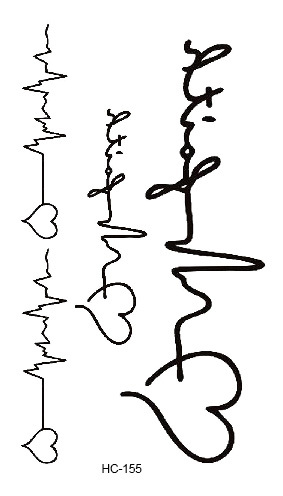 Classic Black Tatoo Cat Bird Fake Tattoo Tatuajes Hand Tatouage Body Waterproof Temporary Tattoo Sticker Small Taty