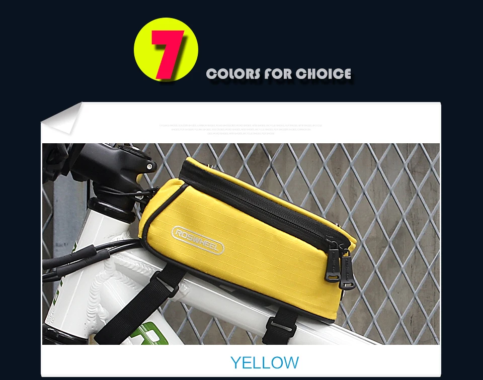 Perfect ROSWHEEL BICYCLE BAGS CYCLING BIKE FRAME IPHONE BAGS HOLDER PANNIER MOBILE PHONE BAG CASE POUCH 10 Perfect ROSWHEEL BICYCLE BAGS CYCLING BIKE FRAME IPHONE BAGS HOLDER PANNIER MOBILE PHONE BAG CASE POUCH 10