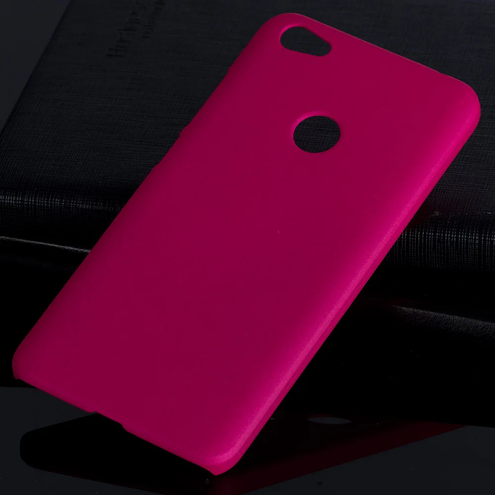 Пластик Coque 5,5 для Xiaomi Redmi Примечание 5A Prime чехол для Xiaomi Redmi Примечание 5A Prime Pro Y1 телефона чехол-лента на заднюю панель - Цвет: Rose Red