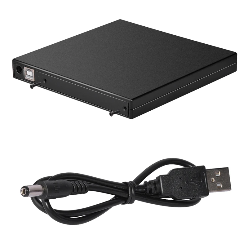 Maikou 12,7 мм USB 2,0 Внешний DVD/cd-rom чехол для ноутбука Настольный ПК оптический диск SATA для SATA внешний корпус для DVD