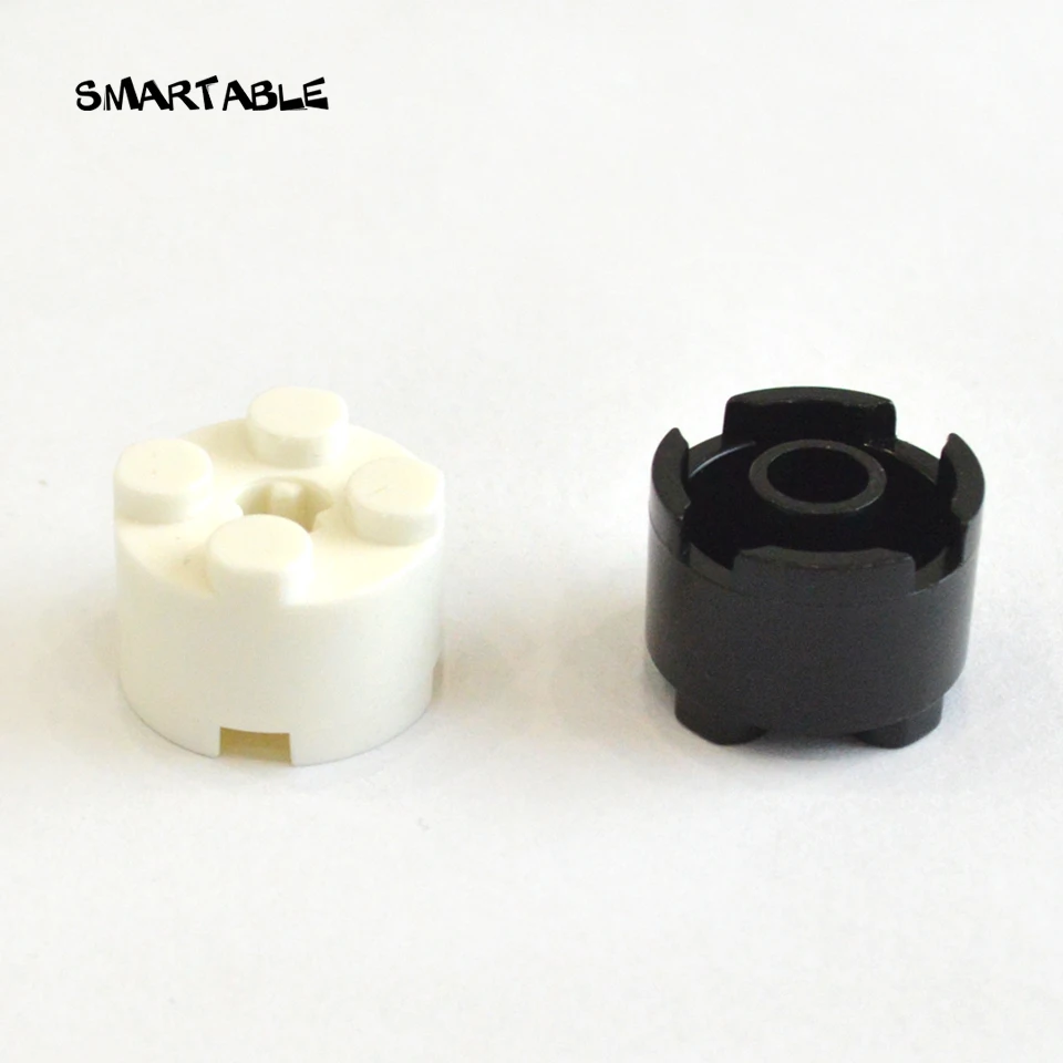 Smartable Кирпич 2x2 круглый с отверстием оси строительные блоки MOC части игрушки
