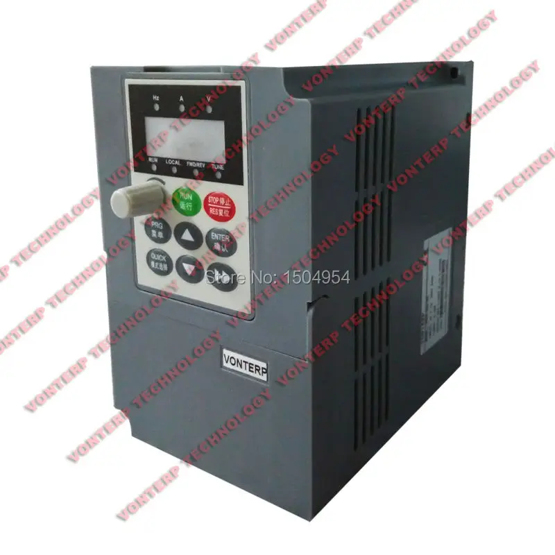 

220v 0.75kw 4.5A 1 phase input and 220v 3 phase output frequency inverter/ac motor drive