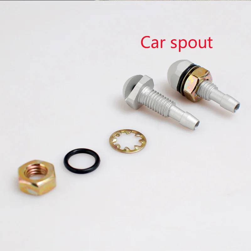 2pcs Car Styling Washer Clean Wiper Nozzle Spout For Audi A3 A4 B8 B6 A6 C6 A5 B7 Q5 C5 8P Q7 TT C7 8V A1 Q3 S3 A7 B9 8L A8 80