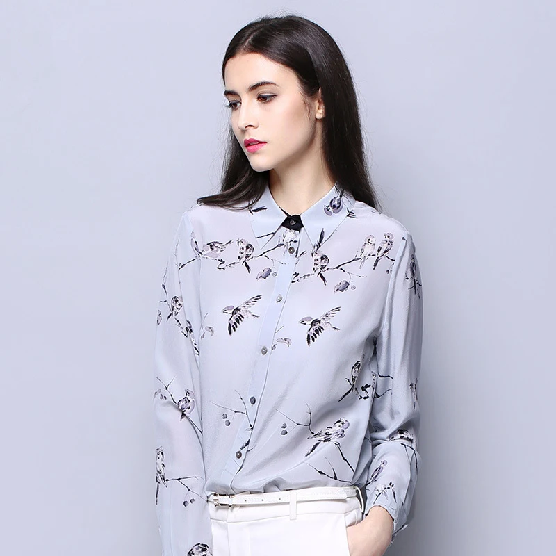 Natural Silk Crepe Shirt Pure Silk Fabric Eco