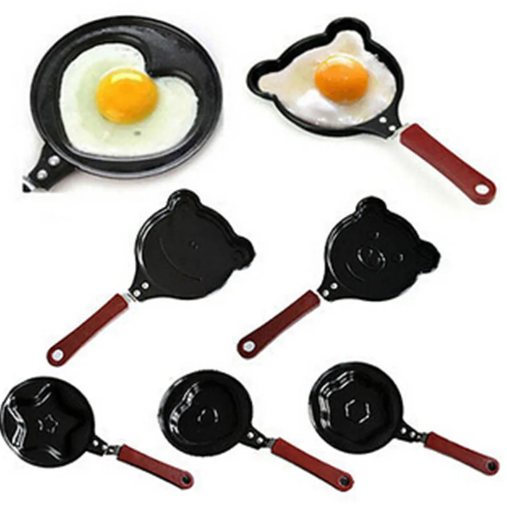 Cute Shaped Egg Mould Pans Lovely Mini Breakfast Egg Pans For Kids Egg