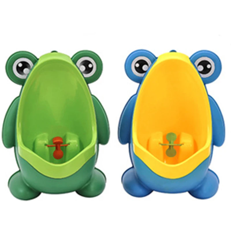 

Newborn Multiple Styles Boy Potty Toddlers Wall-Mounted Hook Frog Shape Potty Kid Training Toilet Cartoon Stand Vertical Urinal