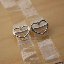 1.5 см Широкий Прозрачный матовый любовь со стразами Для женщин бюстгальтер Бретели для нижнего белья перевязь Регулируемый Нижнее бельё