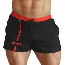 Elastic Sport Gym Shorts Men Rashgard Running Shorts Men Jogging Training Fitness Short Pants Beach Swimwear Men Sports Shorts