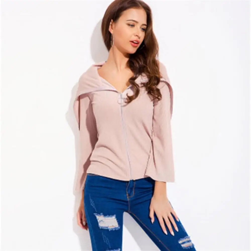 thin zipper sweater