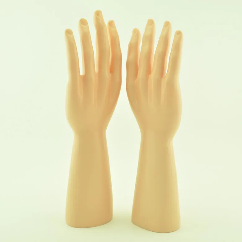 Одна пара PE мужской манекен руки, реалистичный Манекен руки Модель