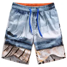 Мужские летние модные мужские шорты, пляжные шорты, мужские Модные быстросохнущие хлопковые свободные шорты