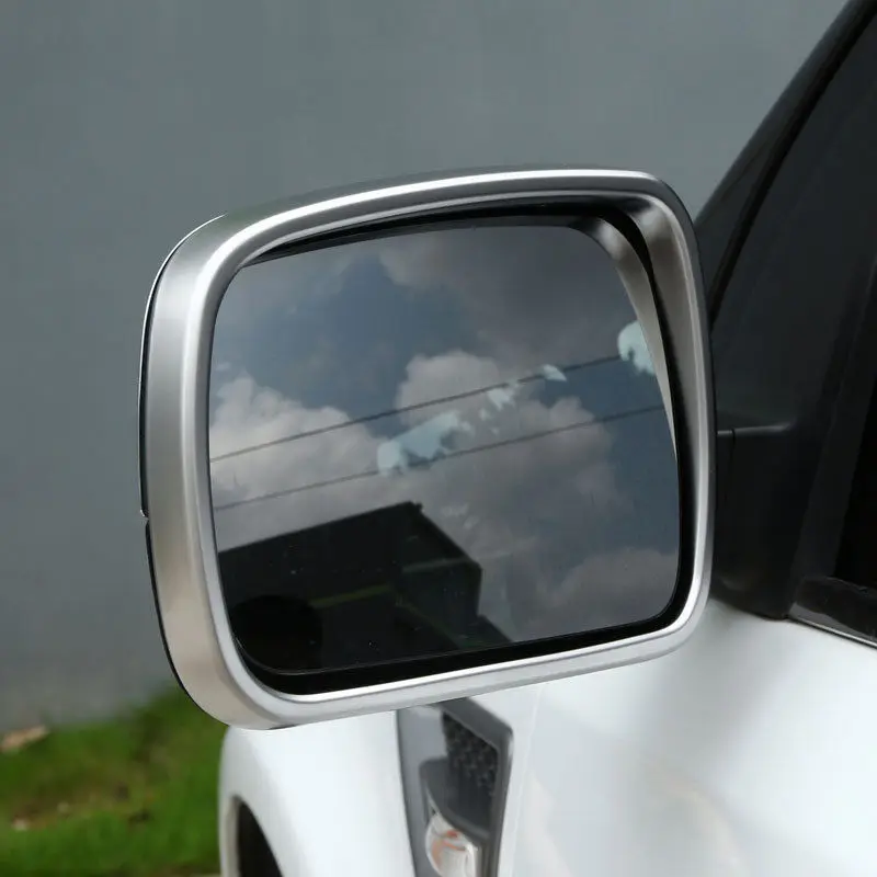 

2pcs ABS Chrome Car Exterior Rearview Mirror Decoration Frame For Land Rover Freelander 2 2013-2015 Car Accessories