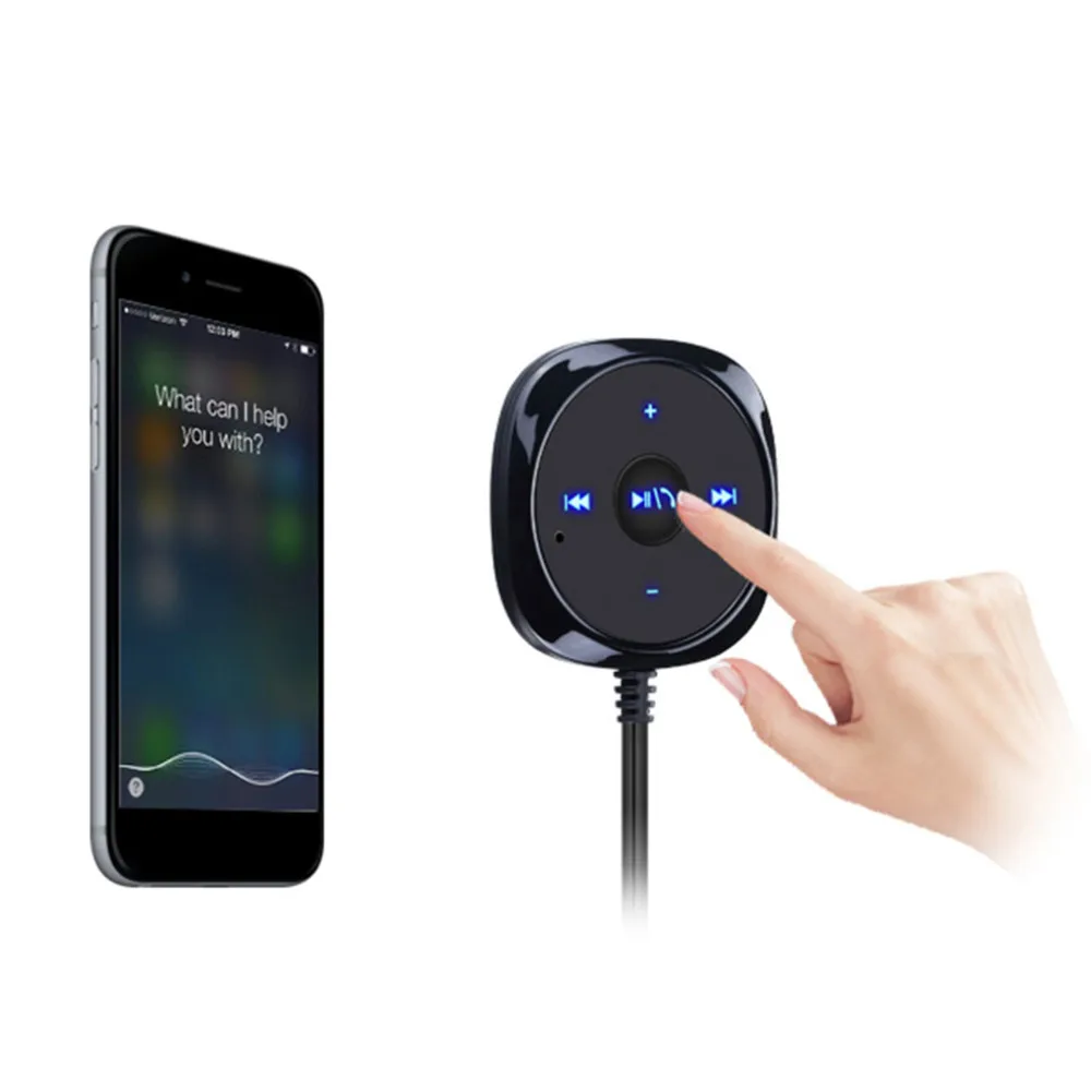 Bluetooth автомобильный комплект стерео музыкальный ресивер MP3-плеер Hands-free 3,5 мм Aux вход 2.1A USB Громкая связь автомобильное зарядное устройство Новинка